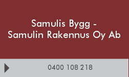 Samulis Bygg - Samulin Rakennus Oy Ab logo